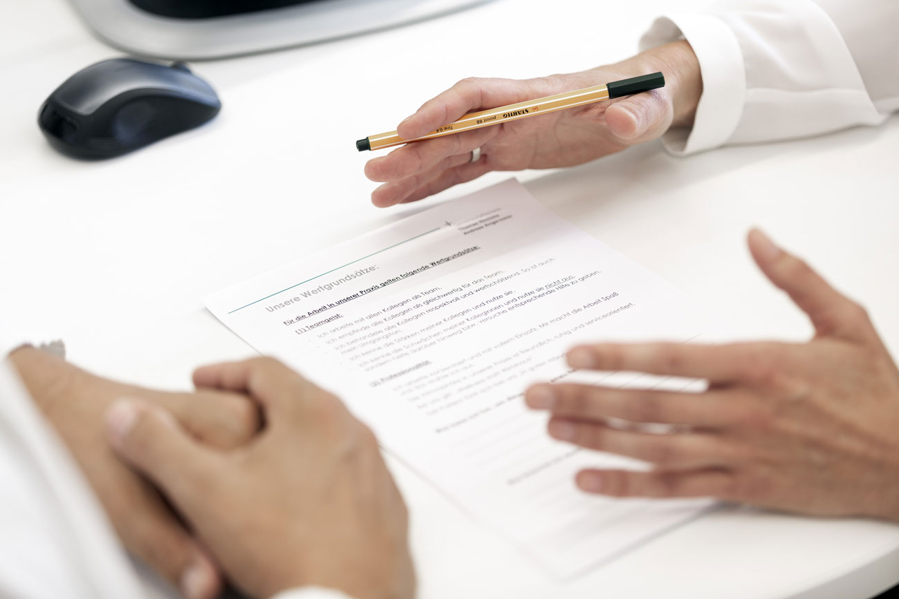 Professionelles Auftreten